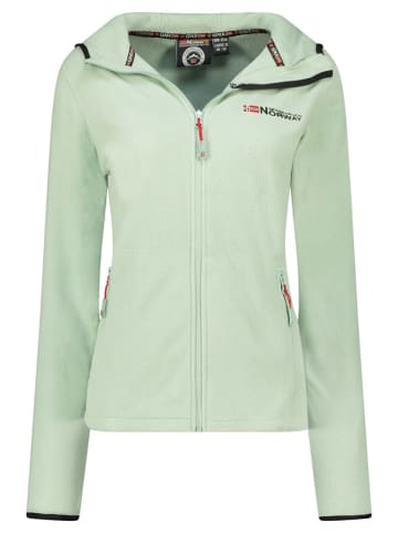 Geographical Norway Fleecejacke "Unicia" in Hellgrün