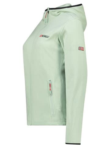 Geographical Norway Fleece vest "Unicia" lichtgroen