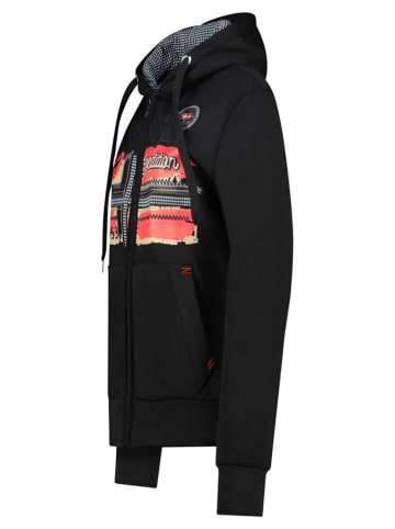 Geographical Norway Sweatjacke "Farlotte" in Schwarz
