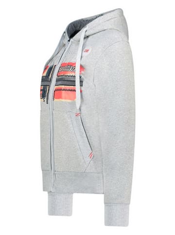 Geographical Norway Sweatvest "Farlotte" lichtgrijs