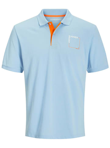 Jack & Jones Poloshirt in Hellblau