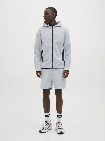 Jack & Jones Szorty dresowe w kolorze szarym