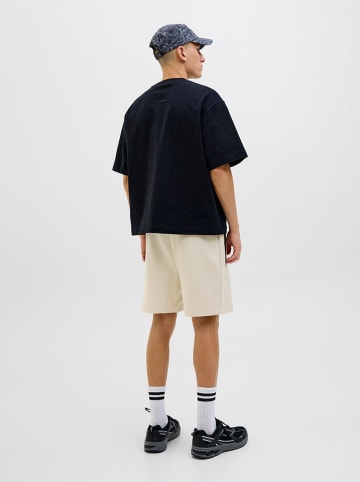 Jack & Jones Szorty dresowe w kolorze beżowym