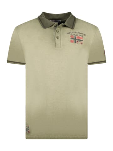 Geographical Norway Koszulka polo "Kotz" w kolorze khaki