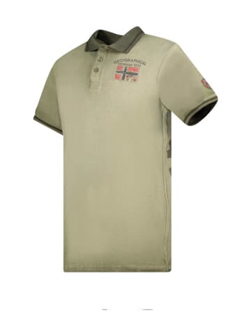 Geographical Norway Koszulka polo "Kotz" w kolorze khaki