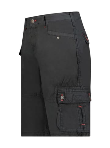Geographical Norway Cargobermudas "Palmdale" in Schwarz