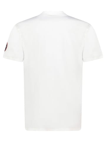 Geographical Norway Koszulka polo "Kancre" w kolorze białym