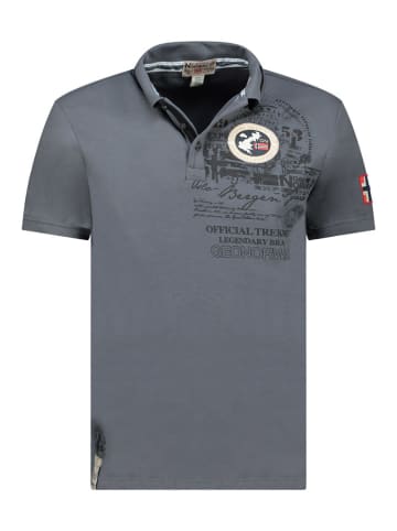Geographical Norway Poloshirt "Karuen" in Grau