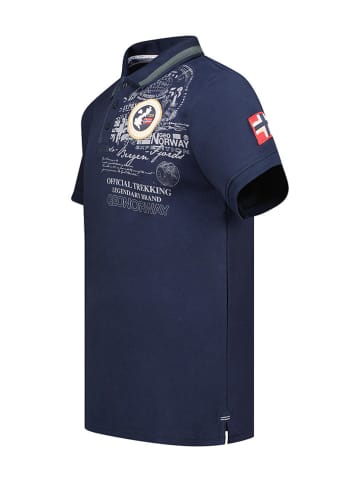 Geographical Norway Poloshirt "Karuen" in Dunkelblau