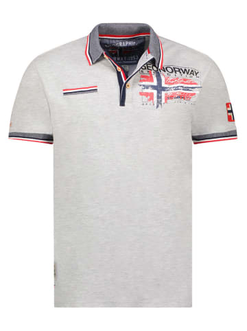 Geographical Norway Poloshirt "Krusty" in Grau