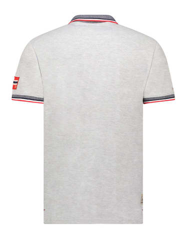 Geographical Norway Poloshirt "Krusty" in Grau