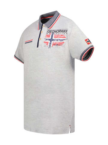 Geographical Norway Poloshirt "Krusty" in Grau