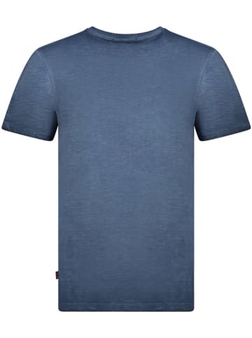 Geographical Norway Koszulka "Jopograph" w kolorze granatowym