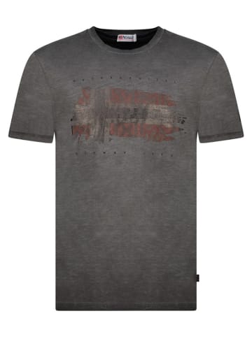 Geographical Norway Shirt "Jopograph" in Anthrazit