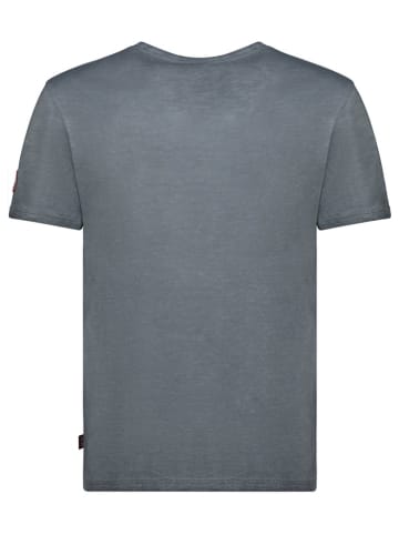 Geographical Norway Shirt "Jopograph" in Grau