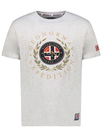 Geographical Norway Shirt "Jiger" grijs