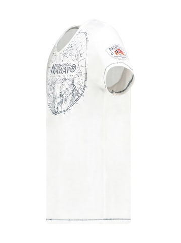 Geographical Norway Shirt "Jimperable" in Weiß