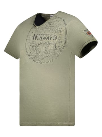 Geographical Norway Shirt "Jimperable" in Khaki