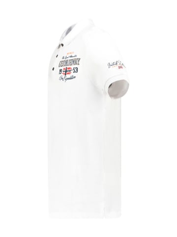 Geographical Norway Poloshirt "Kapuccino" wit