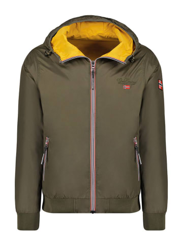Geographical Norway Omkeerbare tussenjas "Arrivial" geel/kaki