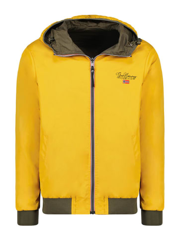 Geographical Norway Omkeerbare tussenjas "Arrivial" geel/kaki