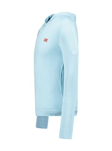 Geographical Norway Vest "Felinood" lichtblauw