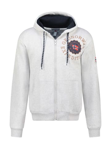 Geographical Norway Sweatjacke "Geganto" in Grau