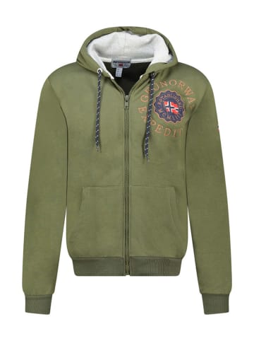 Geographical Norway Bluza "Geganto" w kolorze khaki