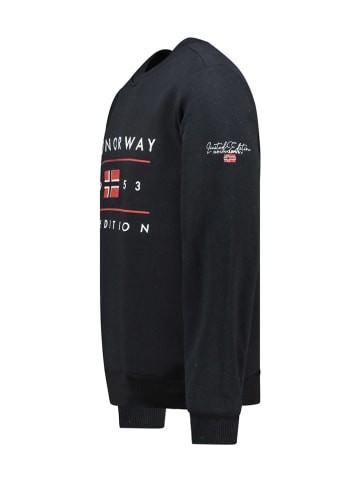 Geographical Norway Bluza "Gezolo" w kolorze czarnym