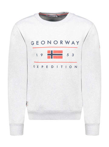 Geographical Norway Sweatshirt "Gezolo" in Grau