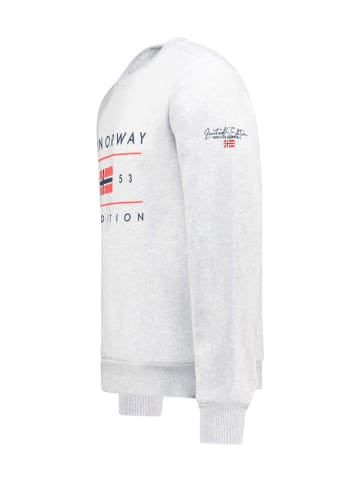 Geographical Norway Sweatshirt "Gezolo" grijs