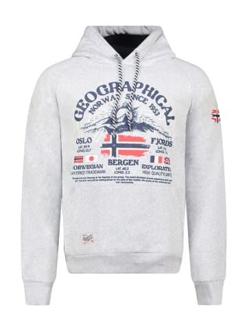Geographical Norway Hoodie "Gommy" grijs