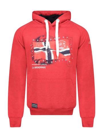Geographical Norway Bluza "Gdrap" w kolorze czerwonym