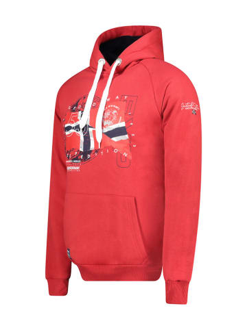 Geographical Norway Hoodie "Gdrap" rood