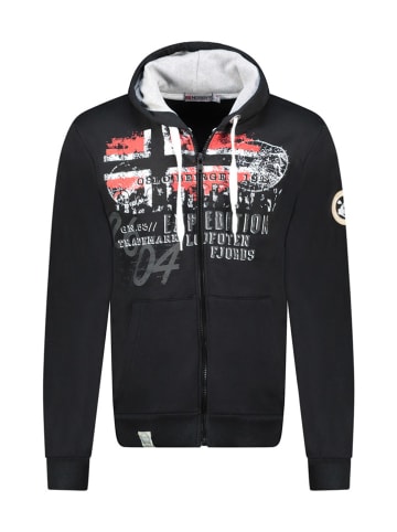 Geographical Norway Sweatvest "Gelegant" zwart