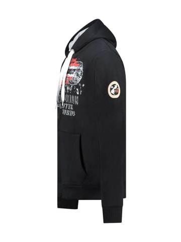 Geographical Norway Sweatvest "Gelegant" zwart
