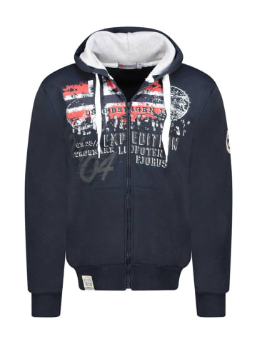Geographical Norway Sweatjacke "Gelegant" in Dunkelblau