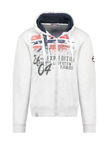 Geographical Norway Sweatjacke "Gelegant" in Grau