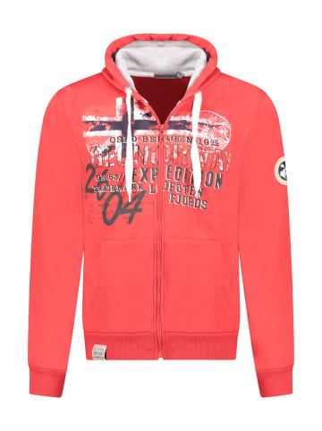 Geographical Norway Bluza "Gelegant" w kolorze czerwonym