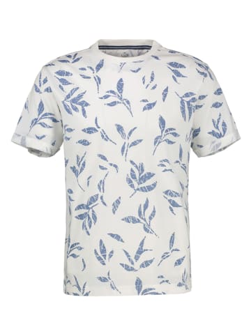 Lerros Shirt wit/blauw