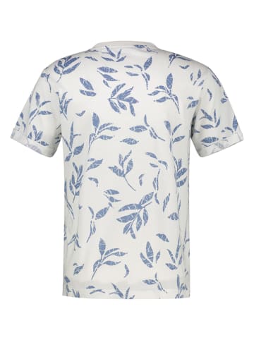 Lerros Shirt wit/blauw