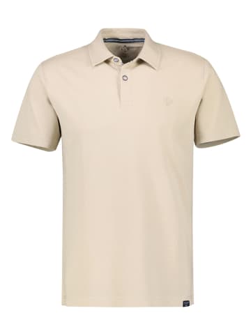 Lerros Koszulka polo w kolorze beżowym