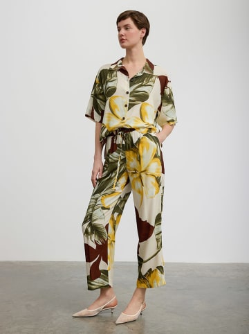 BGN Broek groen/crème