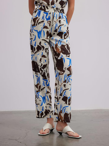 BGN Hose in Creme/ Braun