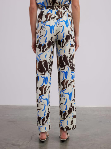 BGN Broek crème/bruin