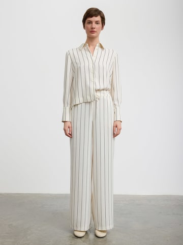 BGN Marlenehose in Creme/ Schwarz