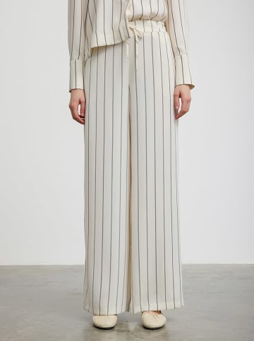 BGN Marlenehose in Creme/ Schwarz