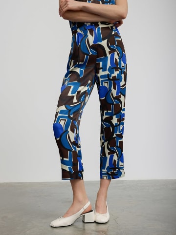 BGN Hose in Blau/ Braun