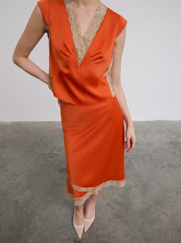 BGN Blusentop in Orange