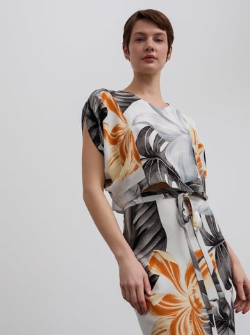BGN Bluse in Schwarz/ Weiß